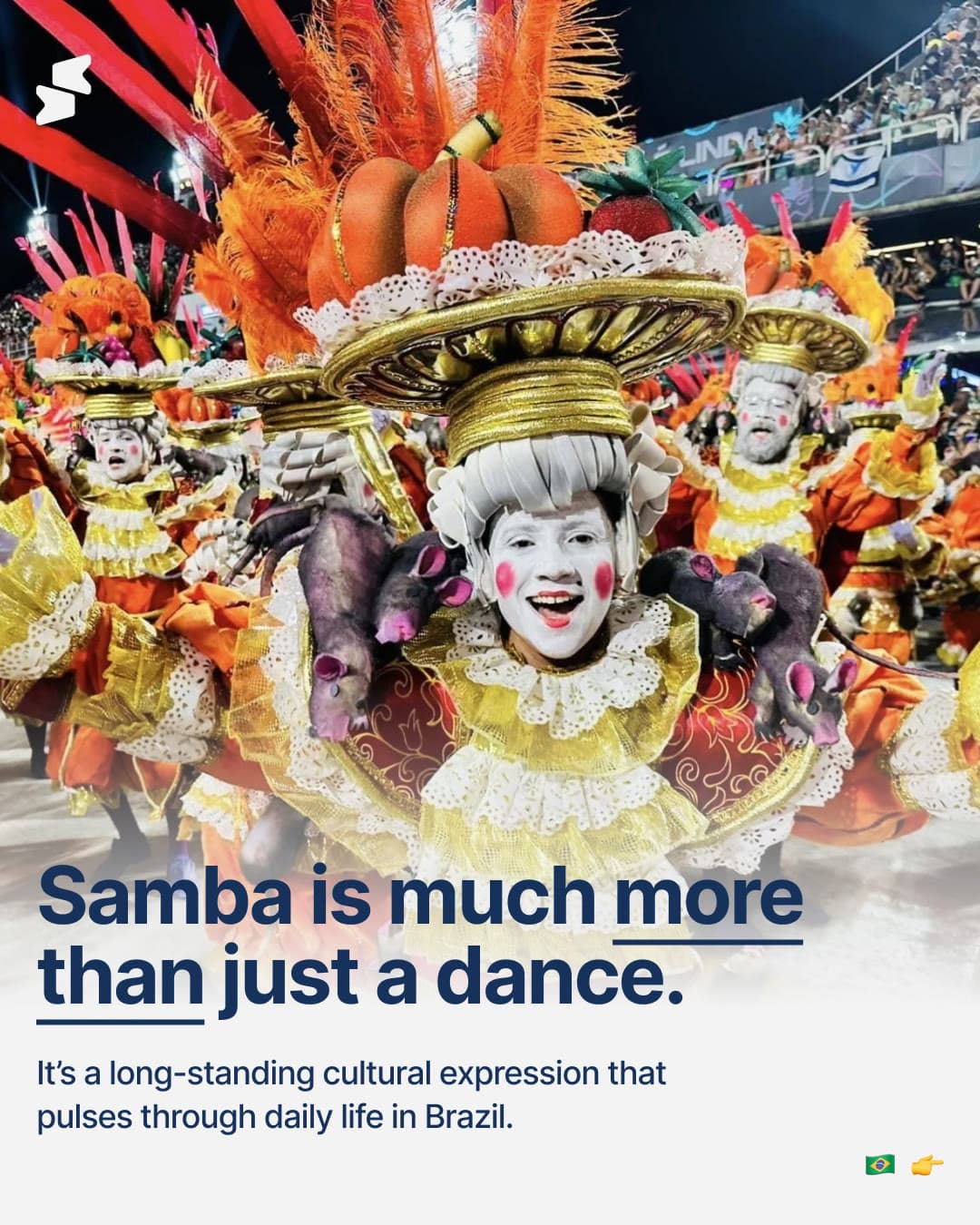 Post: Samba is much more than just a dance.