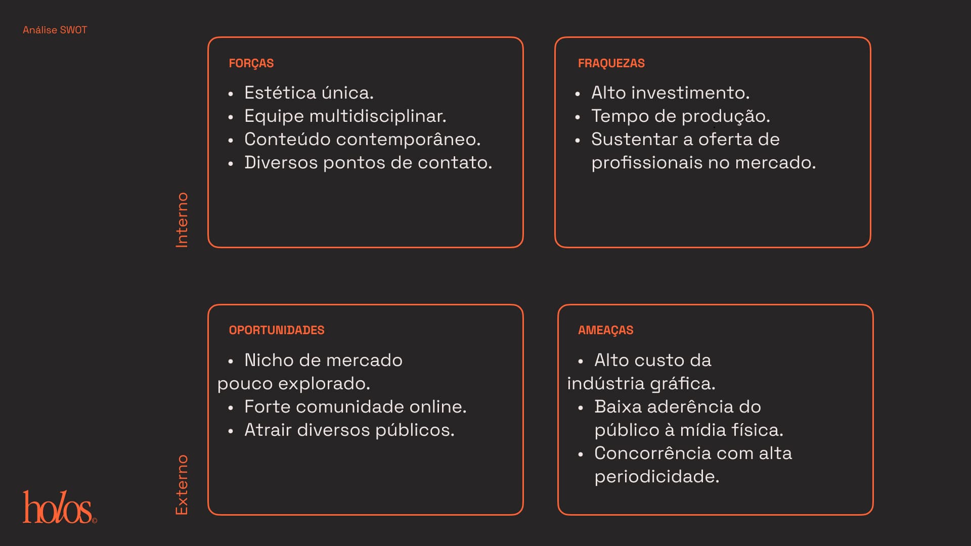 Análise SWOT
