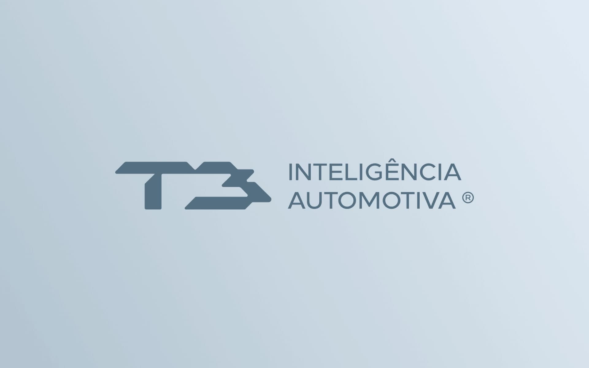Assinatura T3 Inteligência Automotiva sobre fundo claro