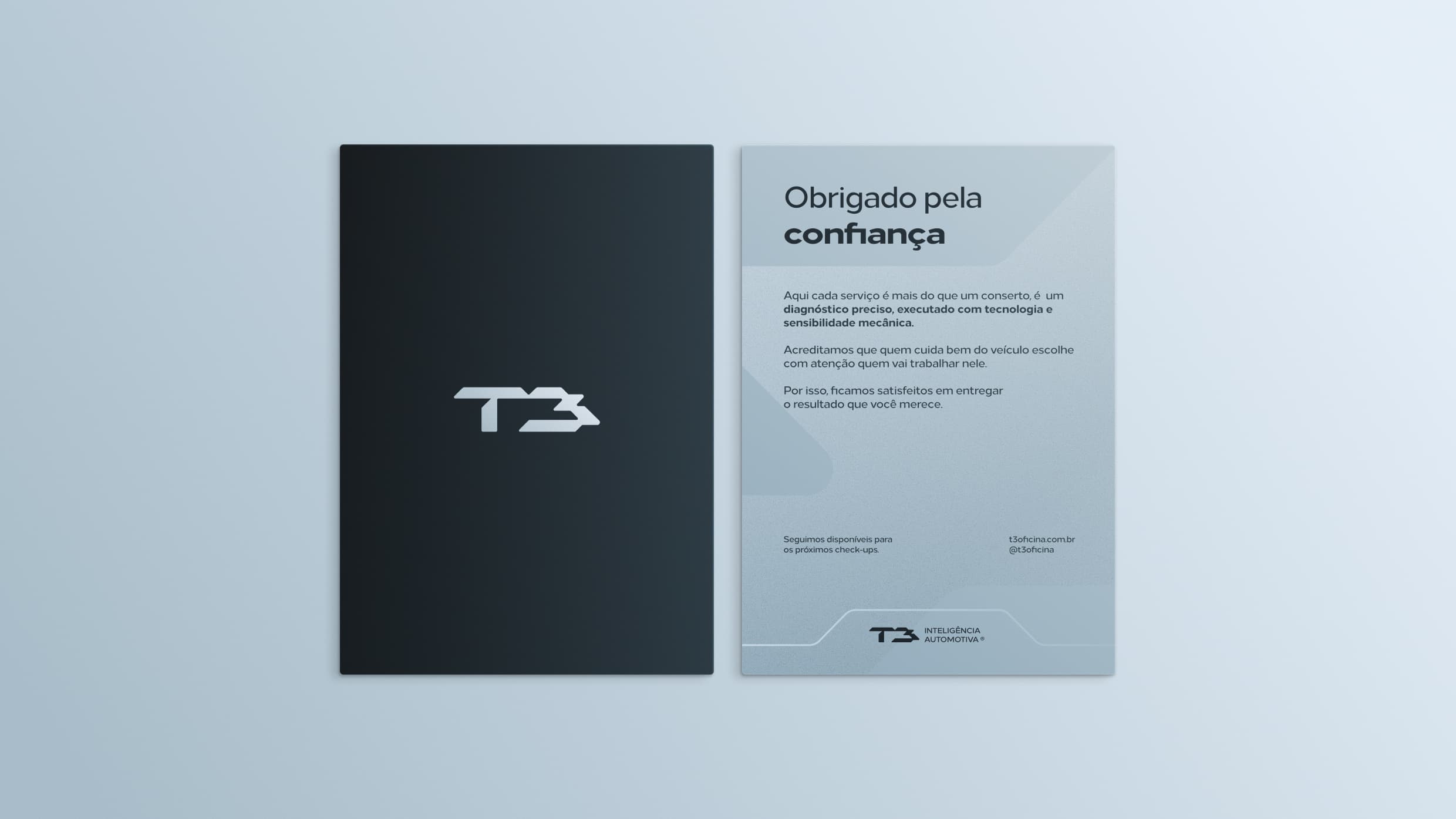 Pasta de entrega ao cliente